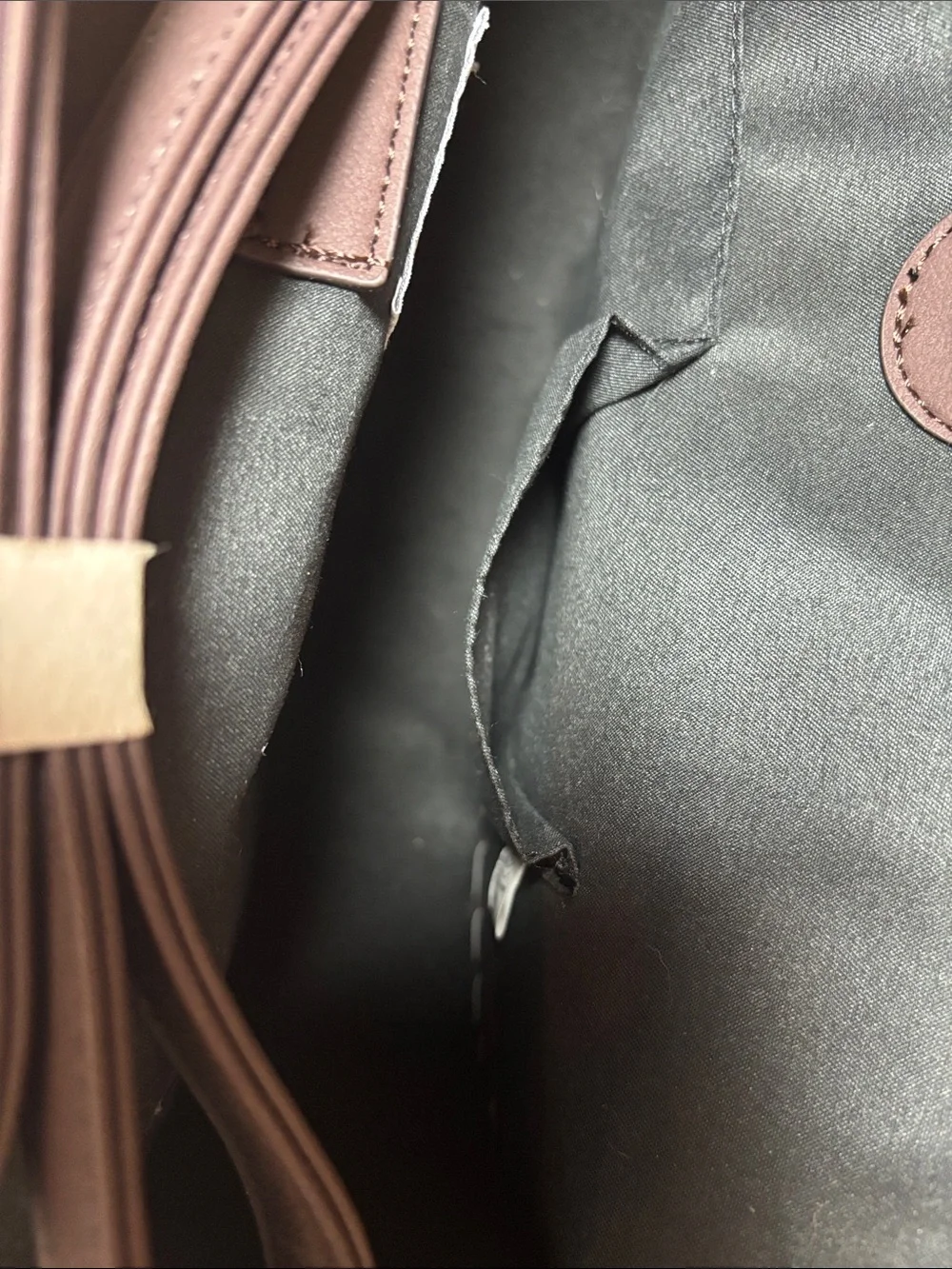 BCBGenerations Black Satchel Shoulder Bag Crossbody w Mud Pie Brown Tote, Pouch